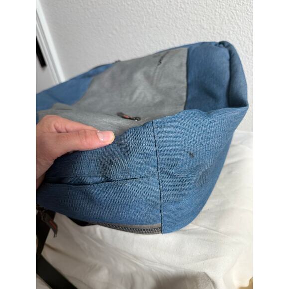 Volkano Breeze Backpack‎ With 15.6" Laptop Compartment, Blue/Gray - Picture 8 of 8